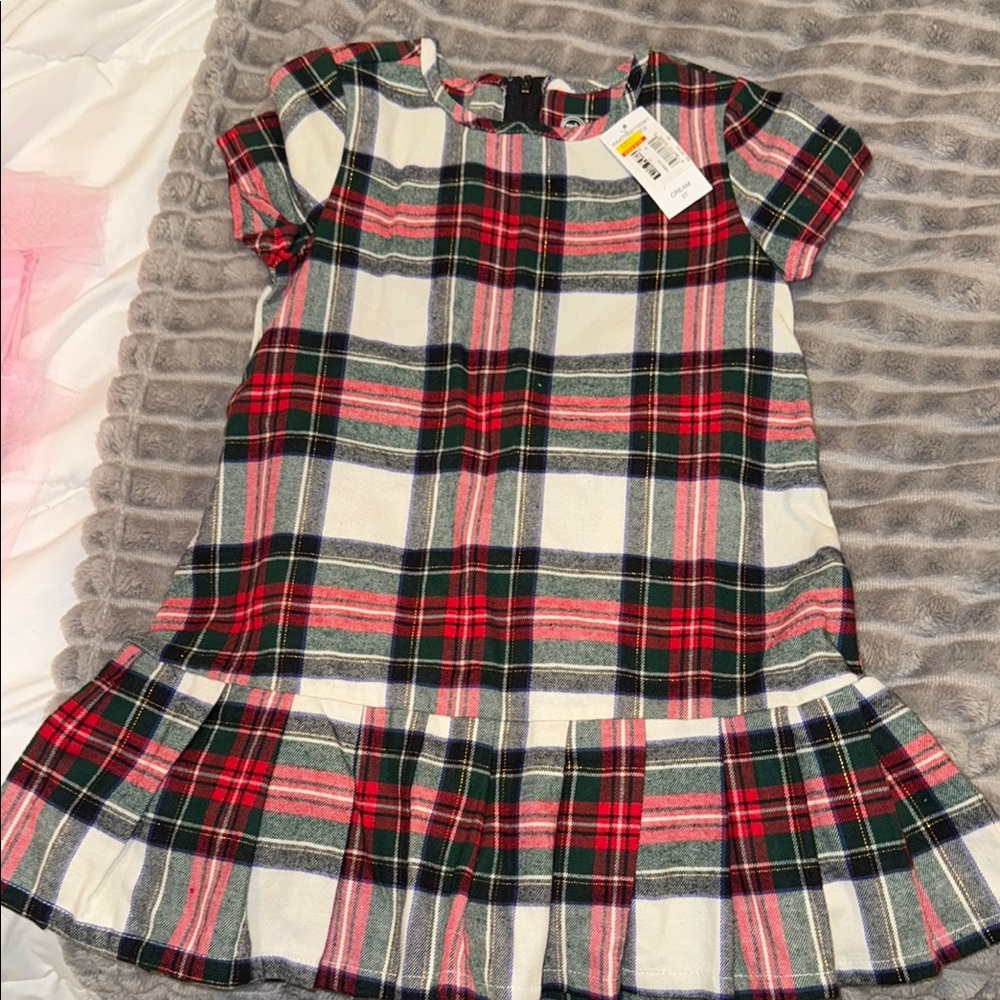 Plaid Kids Dress